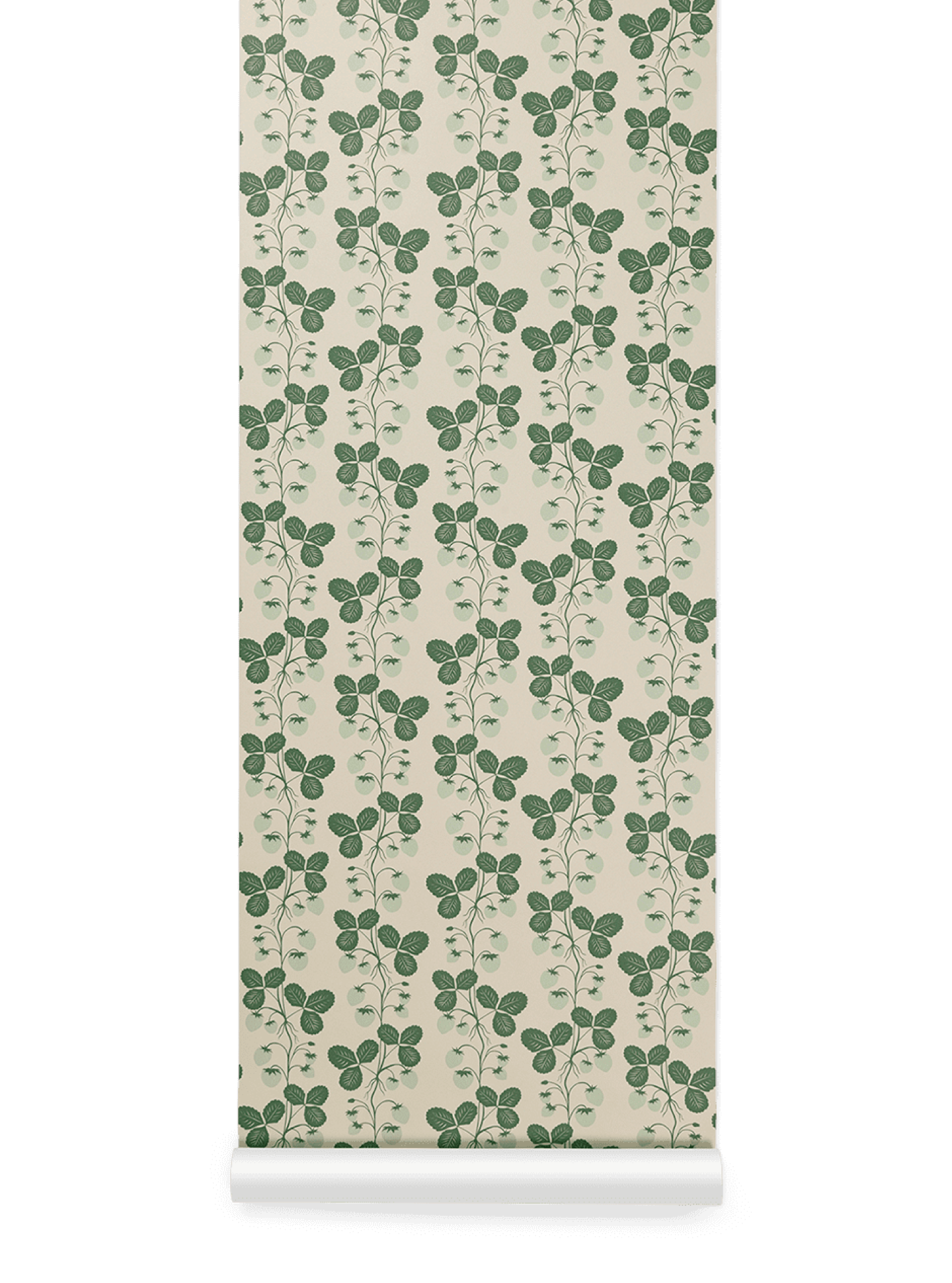 Strawberry Field Wallpaper: Green