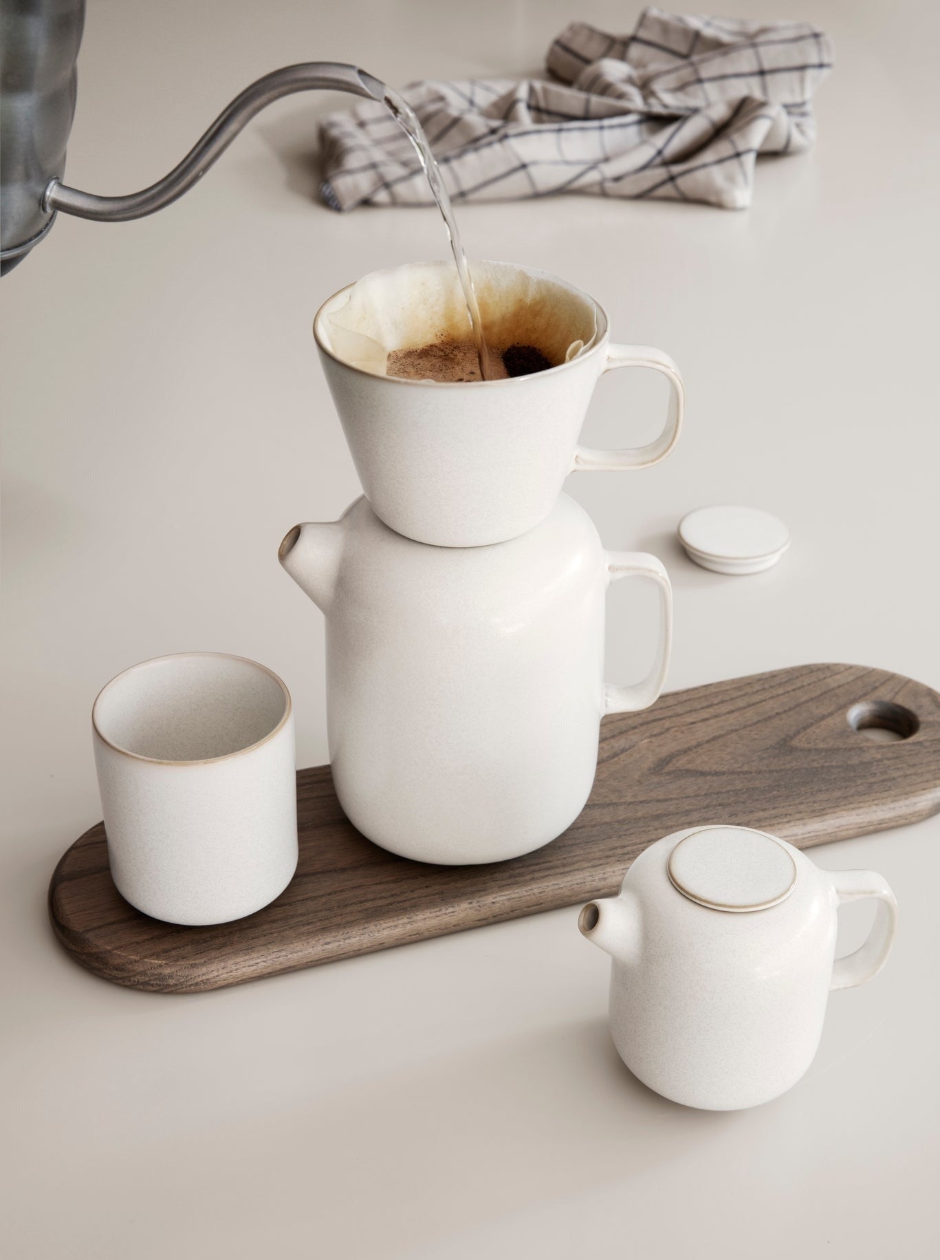 Sekki Coffee Dripper: Cream